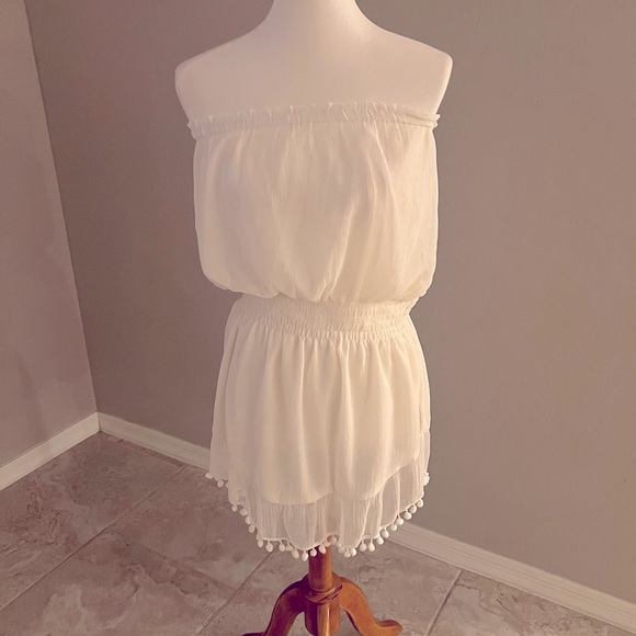 NWT| Marcie Mini Dress (White) - Picture 5 of 6